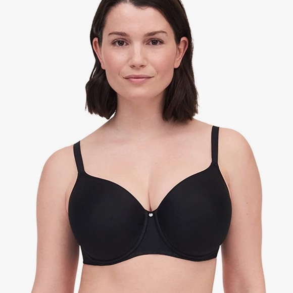 Chantelle Intimates & Sleepwear Chantelle Full Coverage Memory Foam Bra 38f Black Poshmark